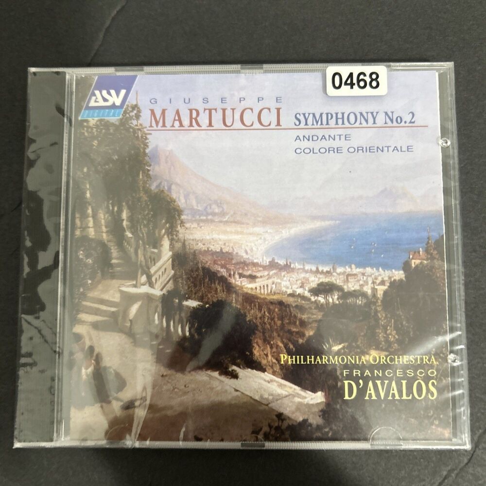 CD Giuseppe Martucci Philharmon Symphony No.2; Andante; Oriental Color (0468)